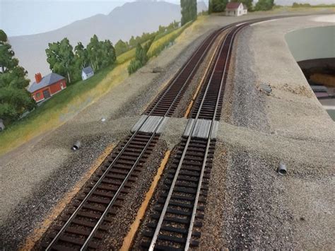 Making A Road Crossing Over Tracks Model Railroader Magazine Model