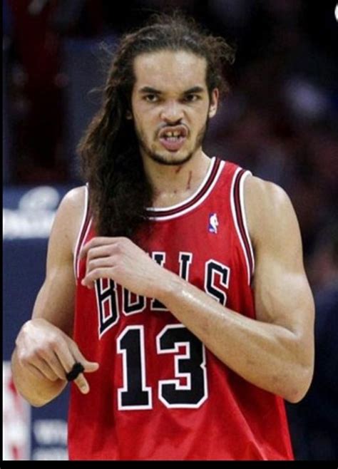 Basketball is a 2 team game with 5 players of each team playing on a court at a time. Joakim Noah I have a thing for long hair dudes. Savage hot ...