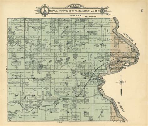 marinette plat map map or atlas wisconsin historical society