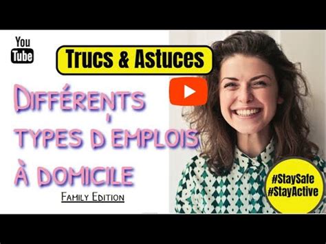 Les sommes versées, à ce titre, peuvent vous faire bénéficier d'un avantage en impôt. Différents types d'emplois à domicile | SUCCESS NET PROFIT ...