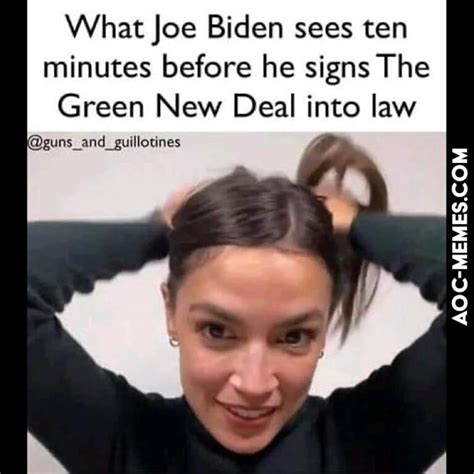 Aoc Opens Her Mouth And A Meme Is Born Aoc Memes