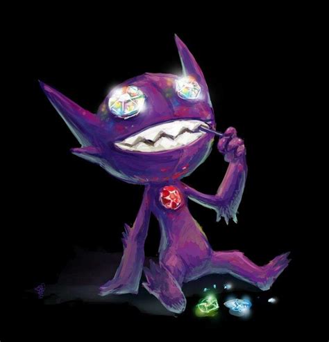 Purple Pokemon With Horns Purple Smokey Gengar Gengar Purple