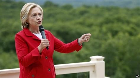 Hillary Clinton Warns China Is Hacking Us Bbc News