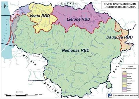 Lithuanian River Basin Districts Download Scientific Diagram