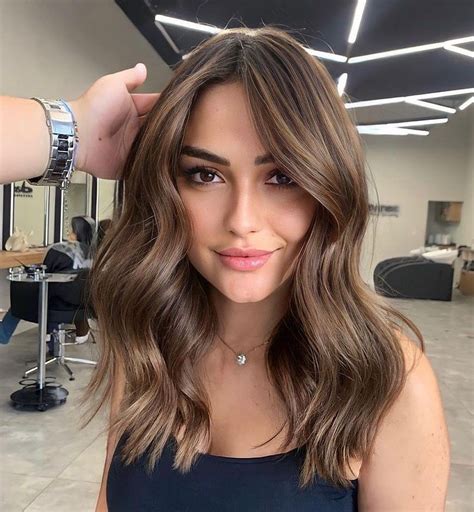 top 30 best hair colors for people with brown eyes brown hair inspo balayage hair caramel
