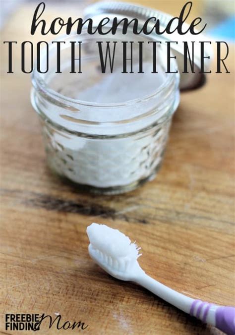 Easy Homemade Tooth Whitener