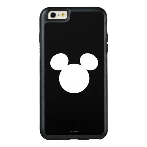 Disney Logo White Mickey Icon Otterbox Iphone 66s Plus