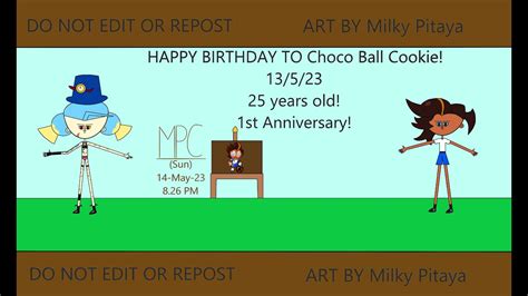 Happy Birthday To Choco Ball Cookie Jinx Gaming Speedpaint Youtube