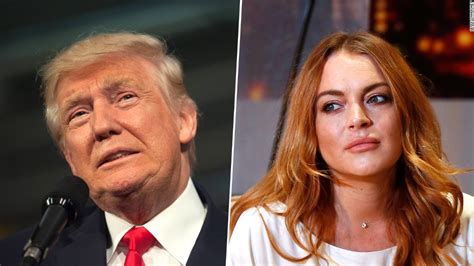 Trump On Lindsay Lohan In 2004 Deeply Troubled Women Are Always The Best In Bed Oct 14 2016