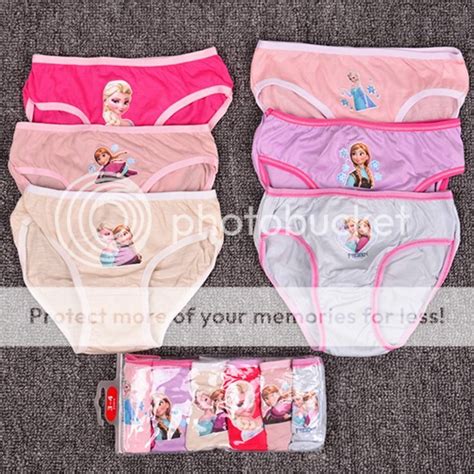 Frozen Annaandelsa Girls Pack Underwear 6 Briefs Knickers Cotton T