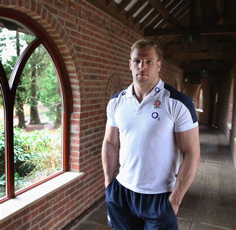 English Rugby Player James Haskell Poses For Cover Of Gay Magazine