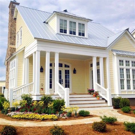 30 Attractive Yellow Exterior House Paint Colors Ideas With Images