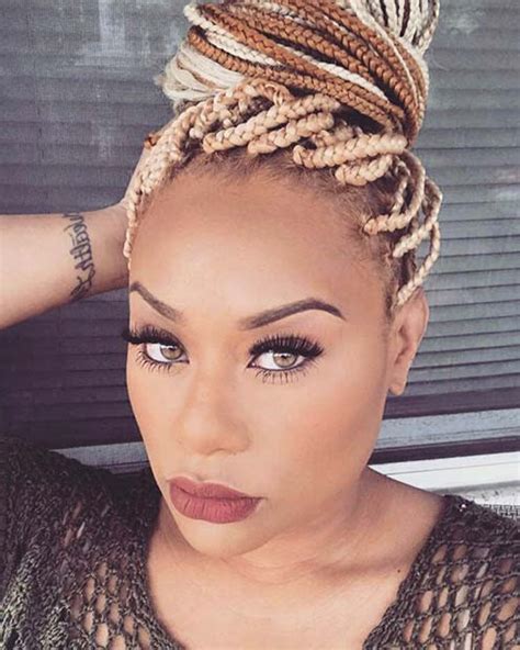 23 Cool Blonde Box Braids Hairstyles To Try Stayglam