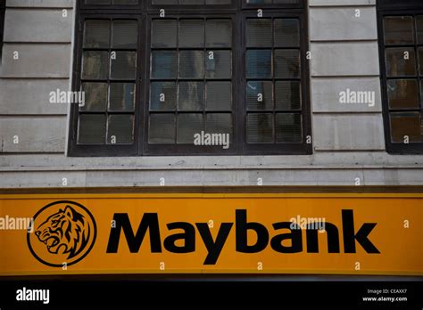 Sign For Maybank In London Maybank A Trade Name For Malayan Banking