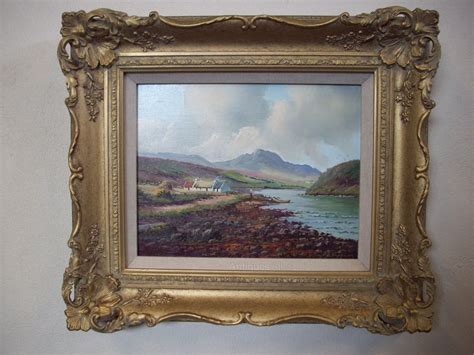 Antiques Atlas Irish Oil Painting By Artist R B Higgins