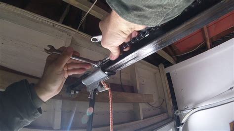 How To Adjust Chain Tension On Liftmaster Garage Door Opener Dandk
