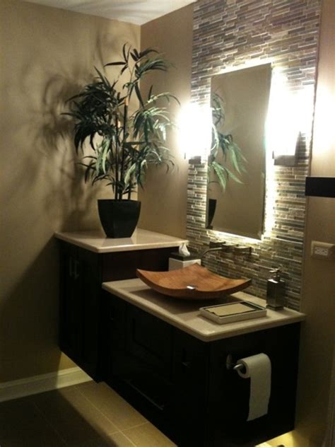 Browse a large selection of tropical bathroom mirror designs, including fogless, lighted and framed bathroom mirrors in all shapes and finishes. Designing A Tropical Bathroom - Colors, Accessories and ...