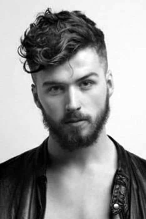 This haircut is a formal short hairstyle for men. 25 Curly Fade Haircuts For Men - Manly Semi-Fro Hairstyles