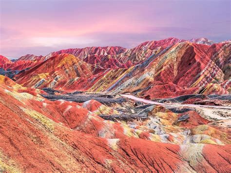 Colour In Spades At Chinas Rainbow Mountains