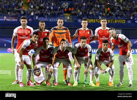 Arsenal Fc Team Hi Res Stock Photography And Images Alamy