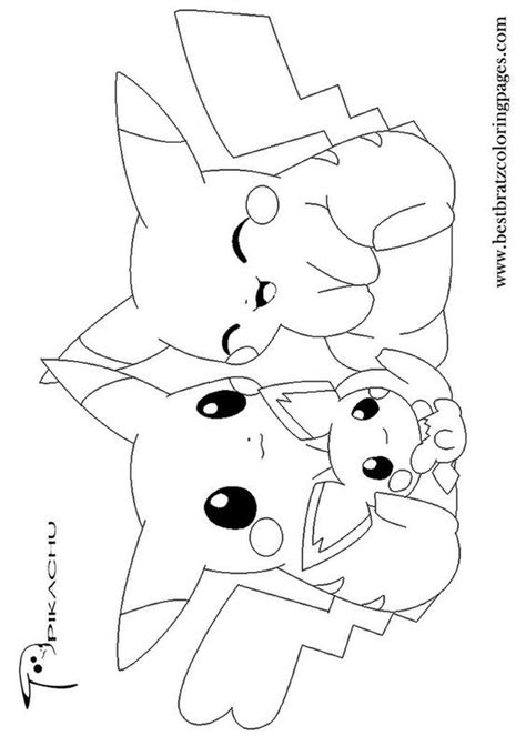 Pin By Courtni Payne On Line Art Coloring Pikachu Coloring Page