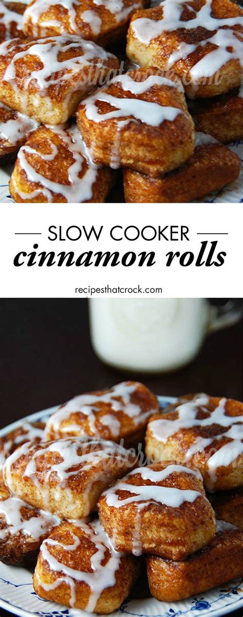 Find all crock pot desserts recipes. Crock Pot Cinnamon Rolls - Recipes That Crock! | Crock pot ...