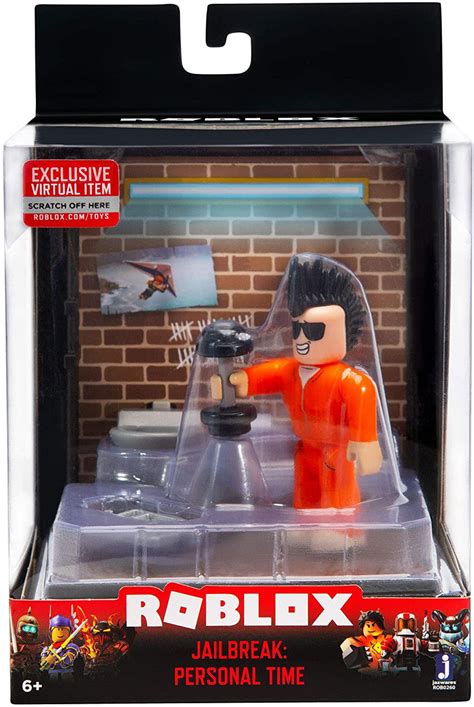 Roblox Desktop Series Jailbreak Personal Time 3 Action Figure Jazwares