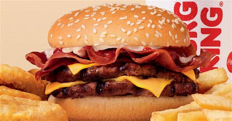 Discover our menu and order delivery or pick up from a burger king near you. Burger King adds Bacon King Jr to menu - here's what you ...