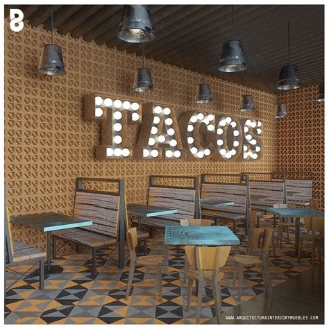 DiseÑo De Restaurantes Taquerias Y Locales Comerciales Tacos Diseño