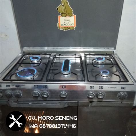 Kompor Gas Freestanding Ariston Kitchen Appliances Di Carousell