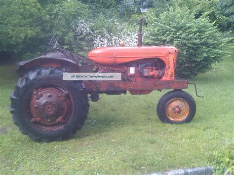 Allis Chalmers Wd Tractor Runs Drives Great Ready To Be Restored Or