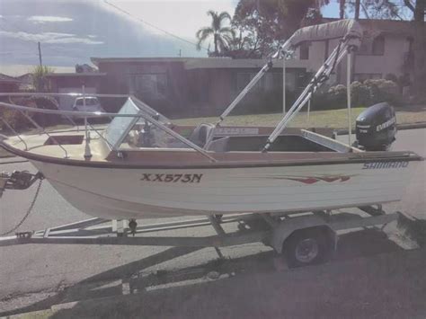 Fiberglass Fishing And Pleasure Boat For Sale From Australia