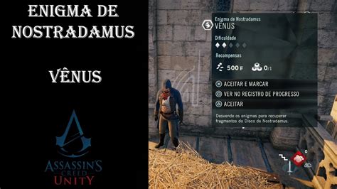 Assassin s Creed Unity Enigma de Nostradamus Vênus YouTube