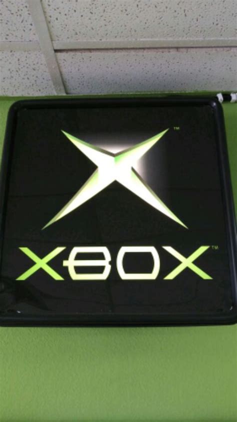 Xbox Sign With Light Light Up Signs Signs Neon Signs
