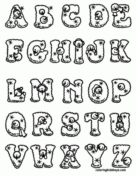 Letras Do Alfabeto Ilustrado Para Imprimir Coloring City C9b