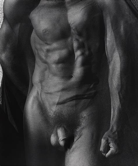 Herb Ritts Male Nude With Veil Tight Silverlake 1985 Bukowskis