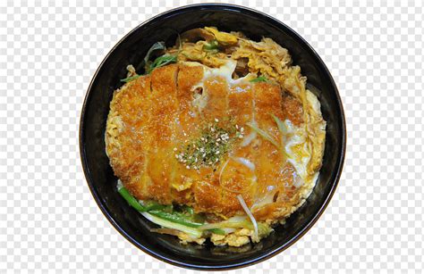 Katsudon Donburi Japanese Cuisine Tonkatsu Chicken Katsu Rice Bowl Food Recipe Cuisine Png