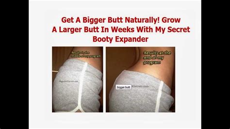 How To Get A Big Booty Without Exercise