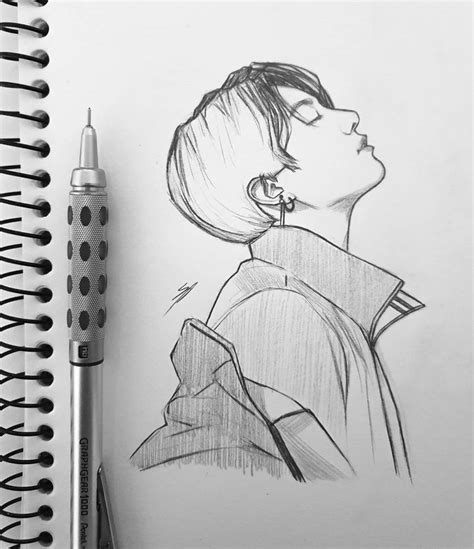 Pin By Yeonjun On Bts Bts Drawings Art Drawings Sketches Simple