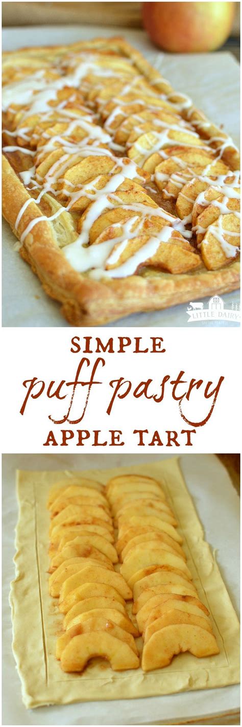 Simple Puff Pastry Apple Tart Recipe Apple Desserts