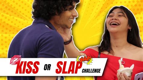 Kiss Or Slap Challenge In Philippines പണി പാളി Youtube