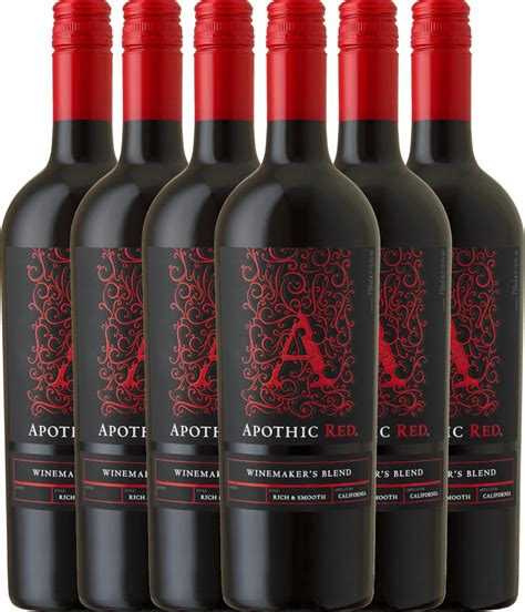 6 Advantage Wine Package Apothic Red 2020 Apothic Wines Uk