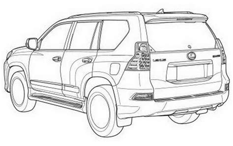 Lexus Coloring Pages to download and print for free