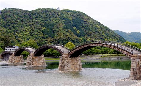 Kintaikyo Bridge The Most Beautiful Wooden Arch Bridge In Japan