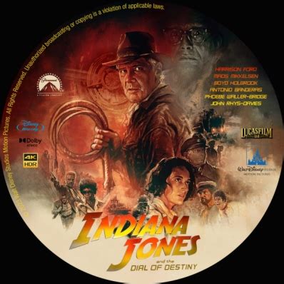 CoverCity DVD Covers Labels Indiana Jones And The Dial Of Destiny K