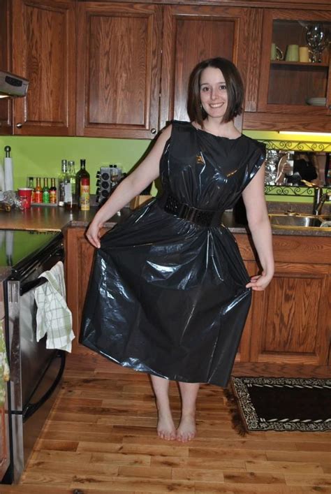 Garbage Bag Dress Trash Bag Dress Art Dress Dress Up How To Make