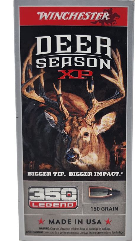 Winchester Deer Season Ammunition 350 Legend 150 Grain Xtreme Point