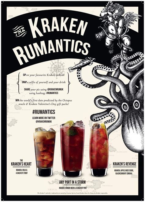 The original zombie cocktail and some of its other variations use 2 or 3 different rums in its recipe. Kraken Rum Cocktails Rum Recipes Spiced Rum Drinks Rum Cocktail