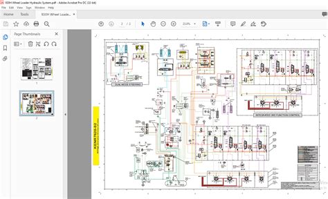 Cat H Wheel Loader Hydraulic System Schematic Manual Pdf Download Heydownloads Manual