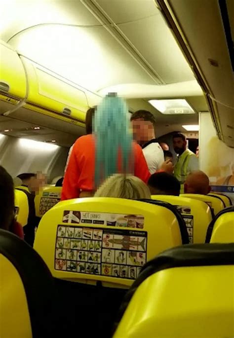 Passengers Filmed Vomiting In Aisles And Causing Havoc On Ryanair